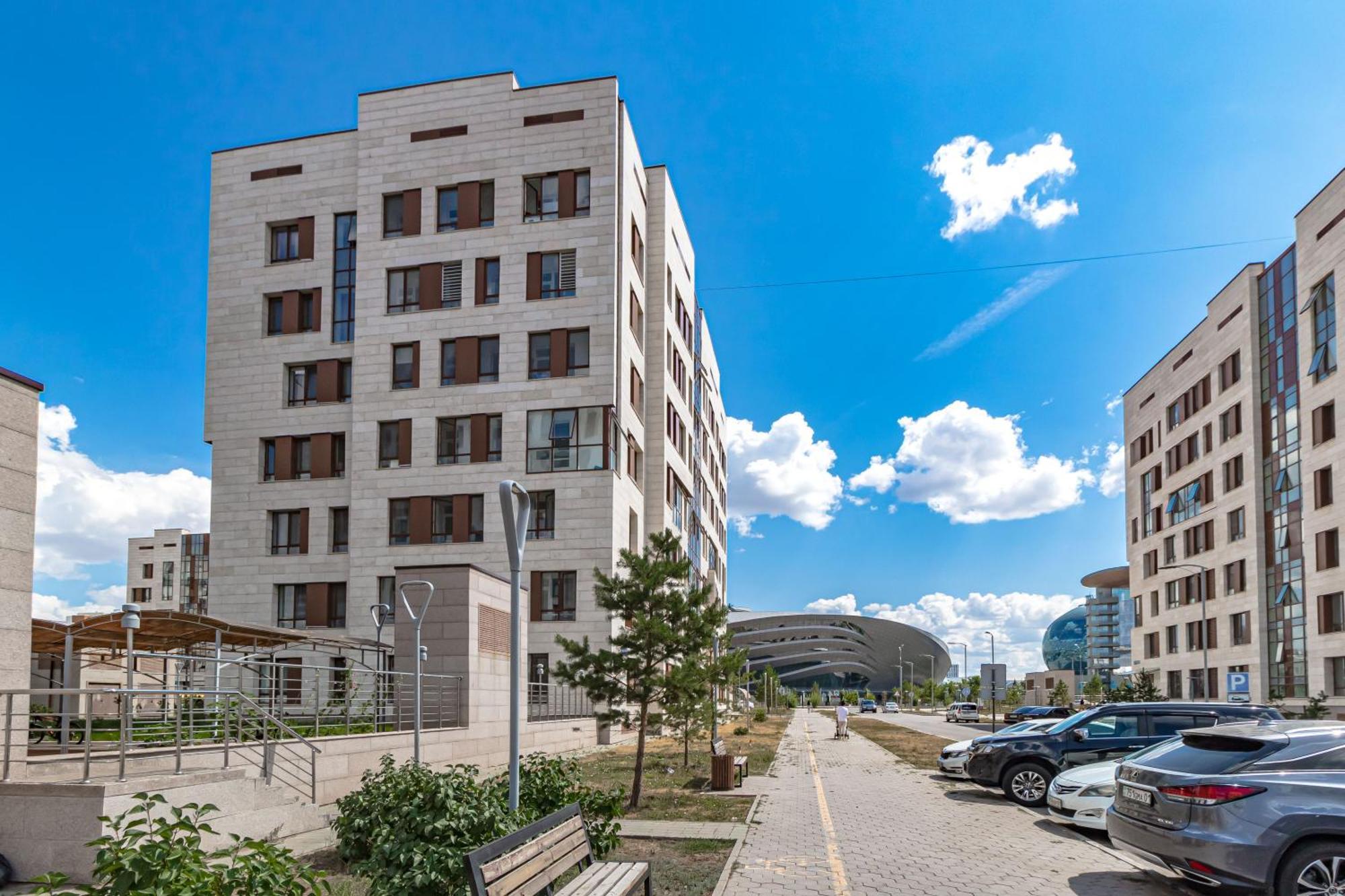 Стильные Апарты В Жк Expo Residense Astaná Exterior foto